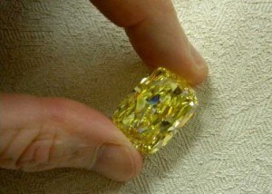 Large Yellow Diamond