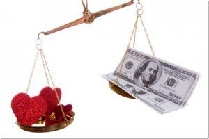 Love vs Money