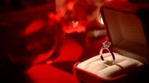 diamond ring valentines day gift marriage proposal beautiful ring white gold with big diamond