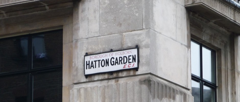 Hatton Garden – where the streets are lined with diamonds
