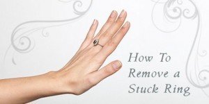 how to remove a stuck ring