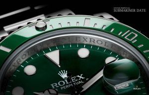 Green Rolex Details