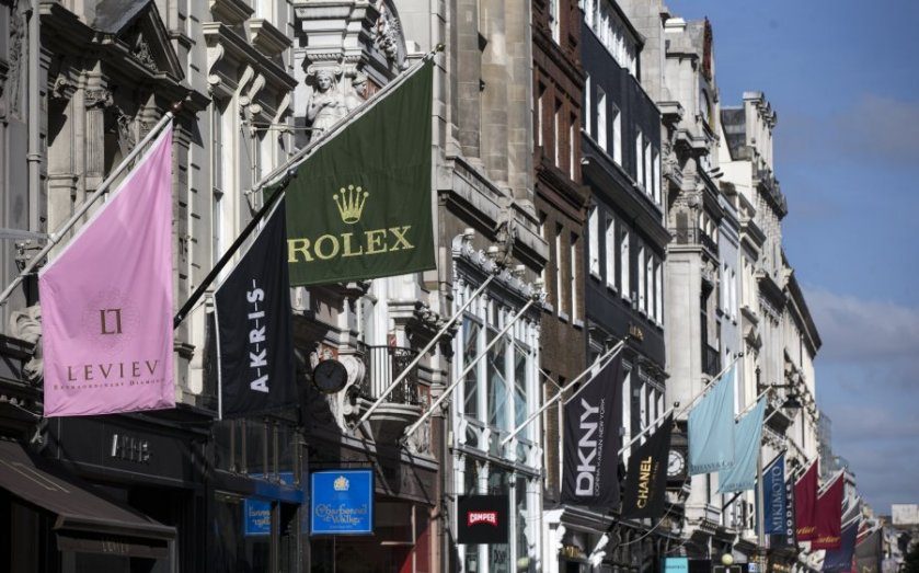 Old Bond Street named the most expensive shopping street