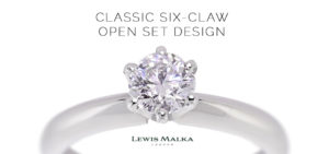 Classic Six Claw Open Set Diamond Ring